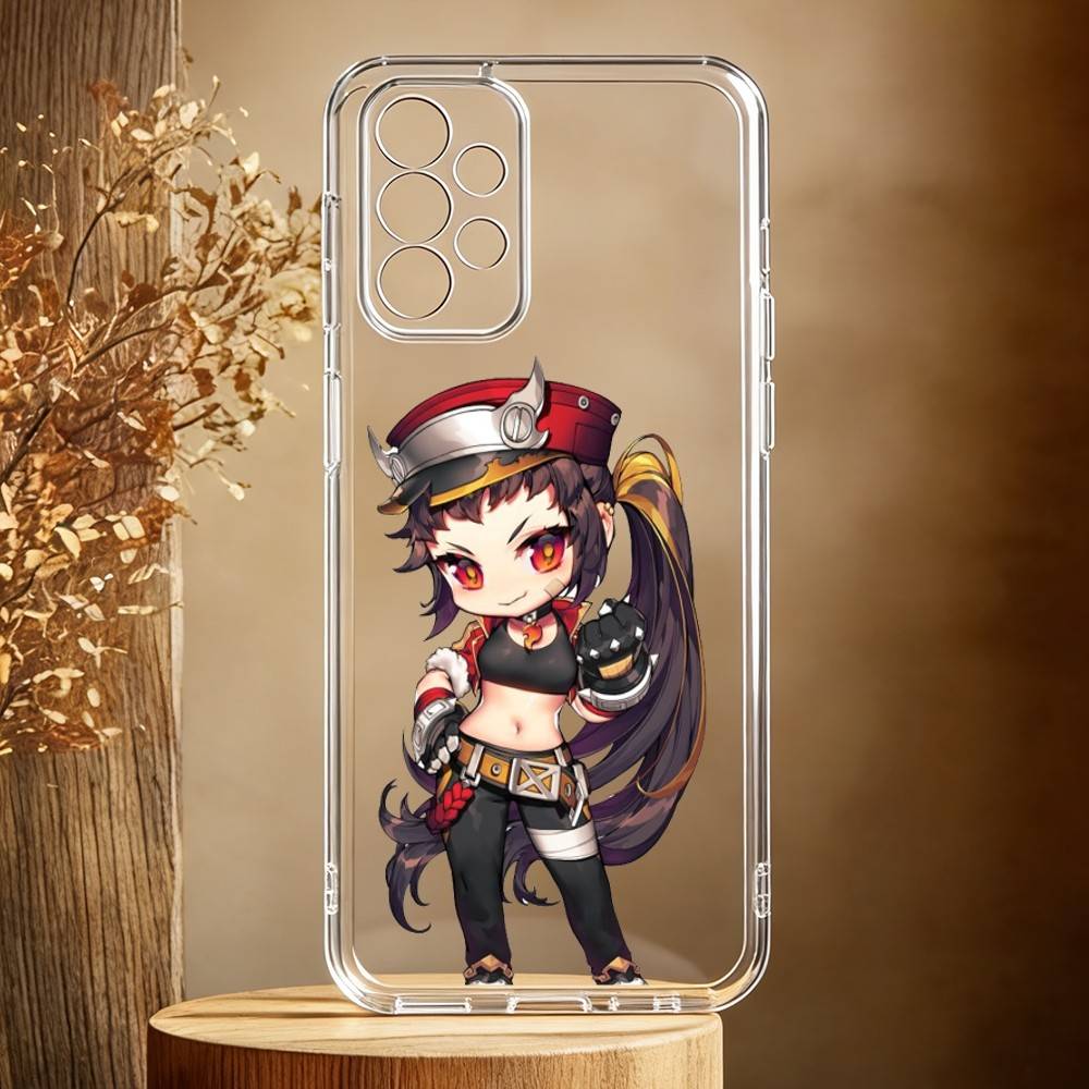 Game M-Maple S-Story-MS Phone Case For Samsung Galaxy A71,A70,A52,A51,A40,A30 Transparent Cover