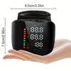 LCD Screen Heart Rate Monitor Smart Touch Sphygmomanometer  for Home Use