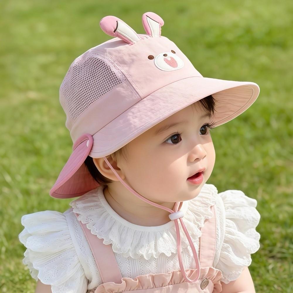 Thin Children's Fishing Cap Sun Protection Kids Beach Hat New Baby Hat  for Boys Girls