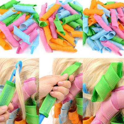 Magic Instant Curler Hair Rapid Changing Magic Circle Lockenwickler 18 Stück
