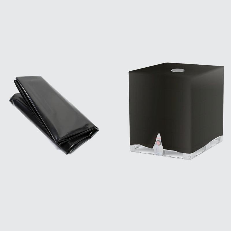 210D Waterproof Dust Cover Rainwater Tank Oxford Cloth UV Protection Cover Garden Box Cover IBC Container Sun Protection Cover