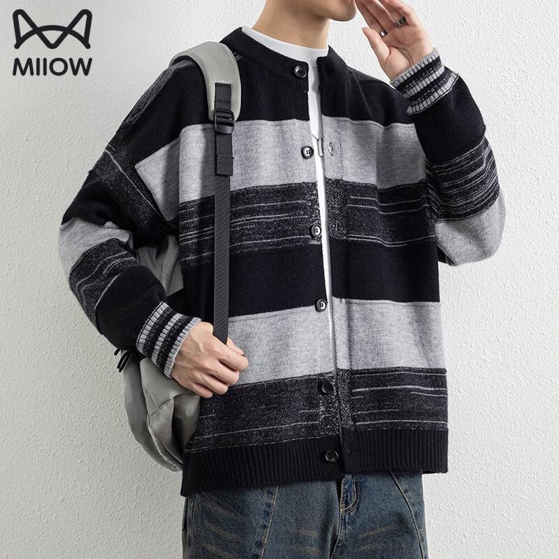 Miiow Unisex Casual Knit Cardigan