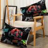 A Variety Of Racing Pattern Mattress Three-Piece Digital Printing Couple Bedspread Bedding Set