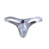Pánská tanga Sexy spodní prádlo Pánské spodky z umělé kůže G-string tanga Gay kalhotky