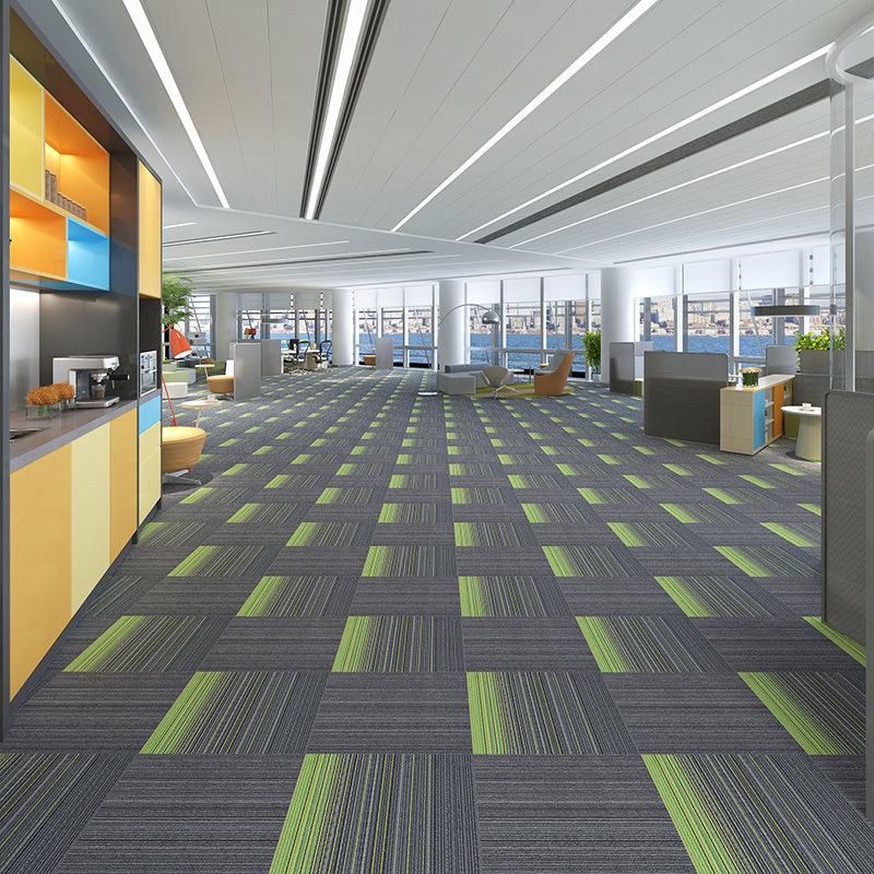 Anti-Slip Wear-Resistant Patchwork Carpet for Offices, Billiards Halls, Hotels, and Commercial Spaces