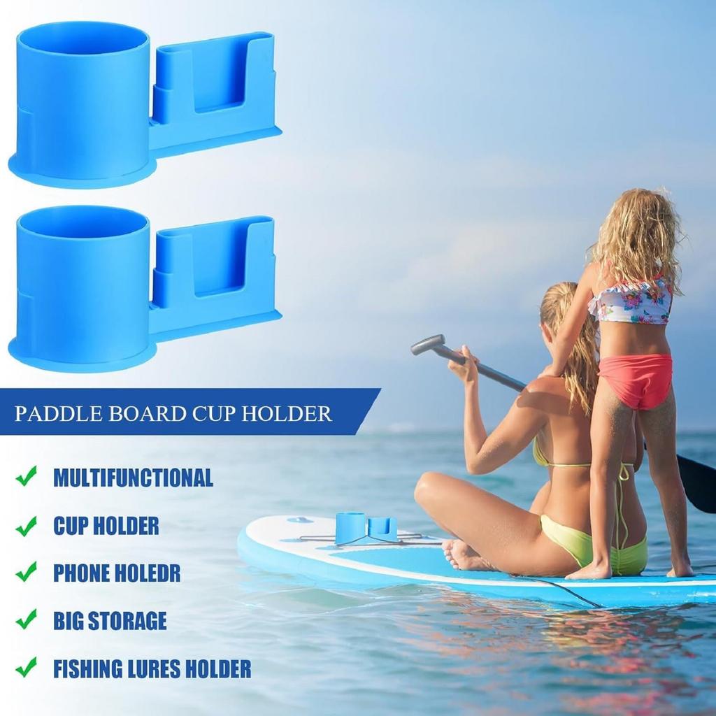 Antis Dumping Paddle Board Inflatable Boats Cup Holder Beverage Holder Kayak Surfboard Phone Holder