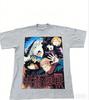 "Vintage Gray Jujutsu Kaisen Anime T-Shirt with a Bold Group Illustration of Gojo Satoru and the Tokyo Jujutsu High Students