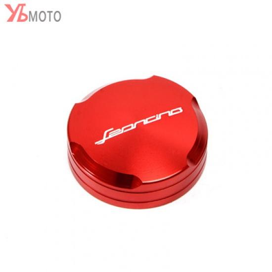 Flash Deals Cilindru din aluminiu pentru motociclete față și spate Combustibil lichid de frână Capac rezervor Capac rezervor pentru benelli Leoncino 500