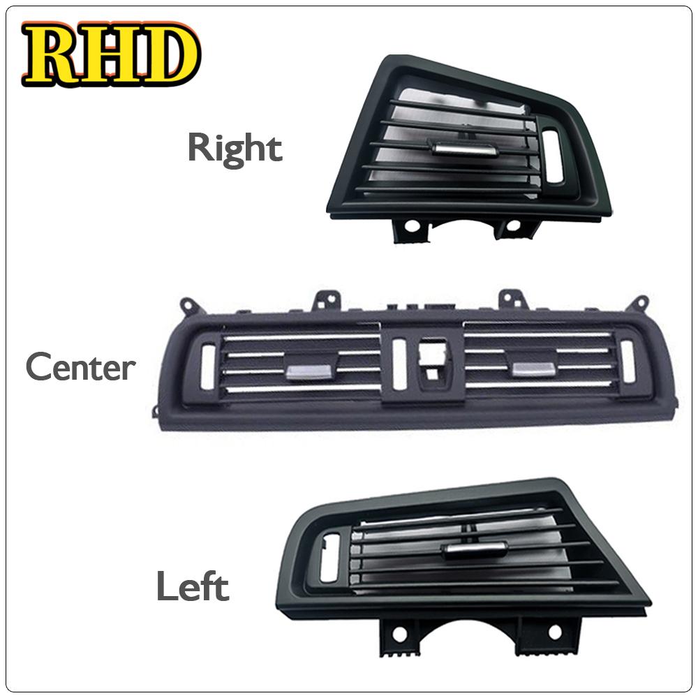 Replacement Parts Outlet Ventilation Accessory For BMW F10/F18 5 Series Auto Car AC Air Grille Front Console Dash RHD