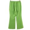 MAISON SPECIAL Gingham Check Pattern Flare Pants FREE Bell Bottom Women Used