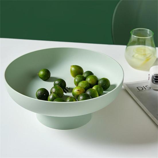 Nie kruchy, wytrzymały, praktyczny, stylowy, wielofunkcyjny, odpływowy, talerz na owoce i jedzenie