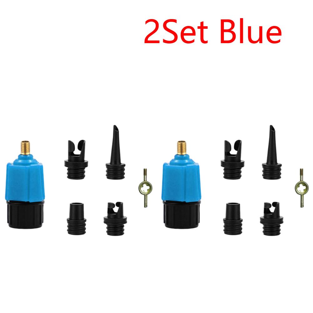 Air Pump Converter Multifunctional Air Valve Adapter Solid Structure for Inflatable Boat Bed for Stand Up Paddle Board