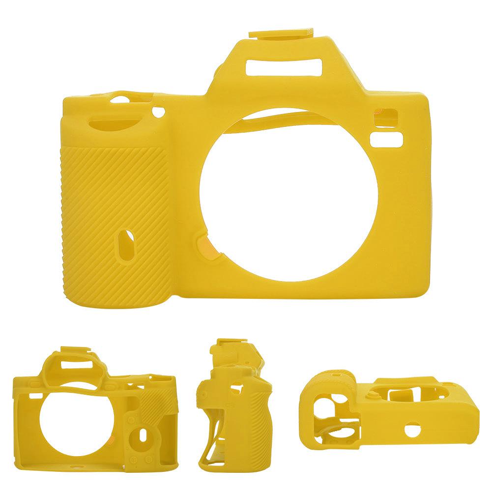 Stretchable and Tough Digital Camera Silicone Case for Sony A7R  A7  A7S Washable ProtectorYellow