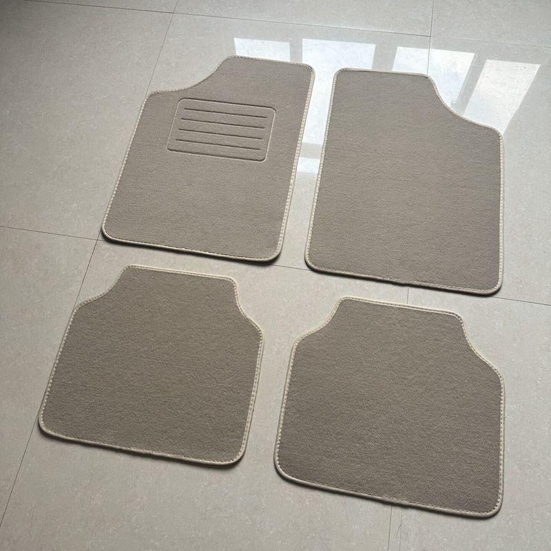 Suede Car Foot Mat Universal Foot Pad Non Slip Waterproof Floor Mat Velvet Foot Mat Easy To Clean Car Seat Cover