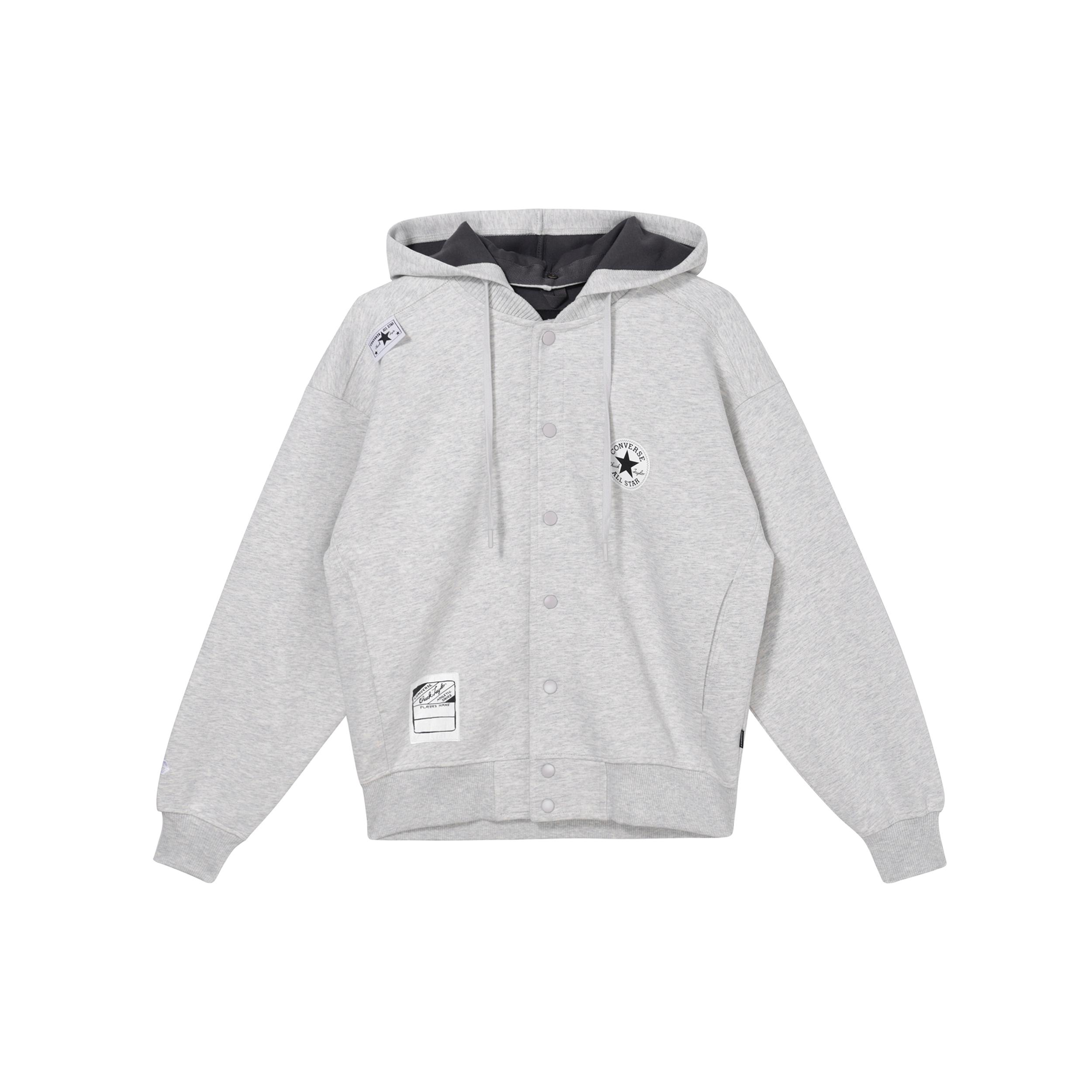 

Новые куртки и пальто Converse Мужские Серые 10027963-A01 S