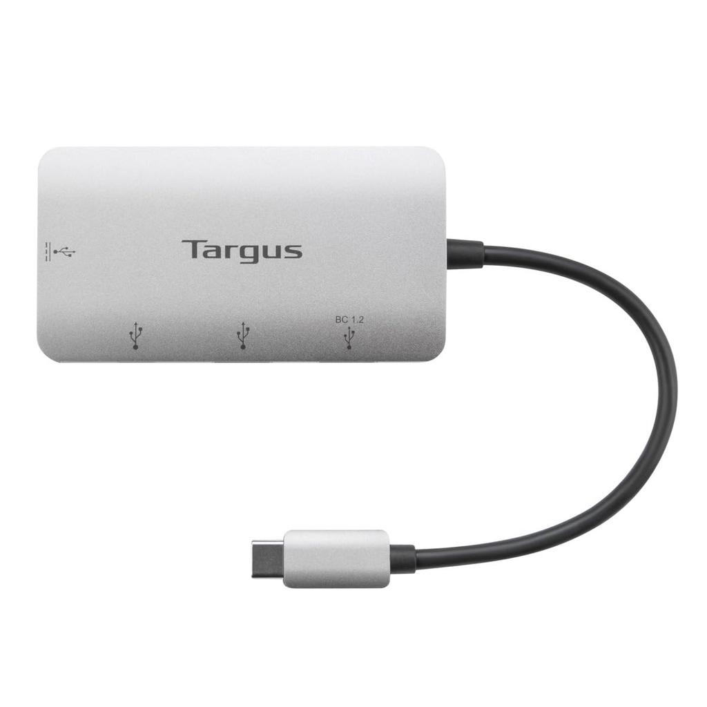 Targus Multiport Hub Ports X Ports X with 100W PD Domestic Authorized Distributor Product USB-C (USB-A 2, USB-C 2, Pass-through) ACH228AP-51