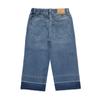 Hazzys Kids Earth Fleece Wide Denim Pants Hsw81pd51p Bu
