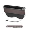 Car Seat Gap Organizer with Light & Charging Function