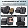Vakuumversiegelbarer Kompressionsrucksack mit großem Fassungsvermögen und USB für Reisen