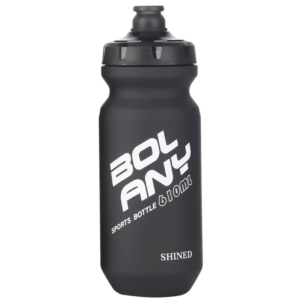 610ml Cycling Water Bottle  Squeeze MTB Road Bike Water Bottle Cycling Water Kettle for Outdoor Running Climbing Sports чёрный