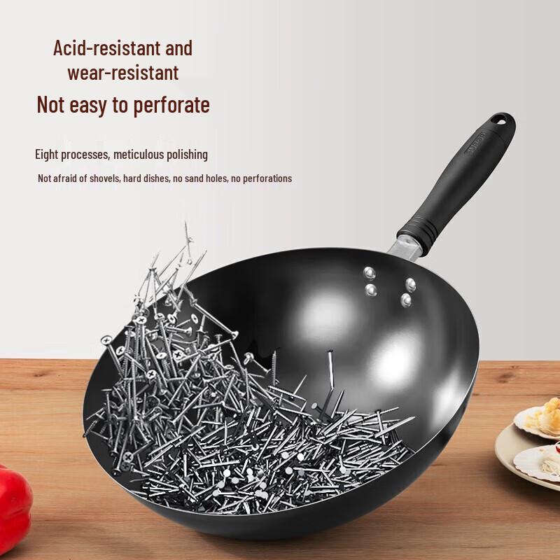 Supor Traditional Refined Iron Wok