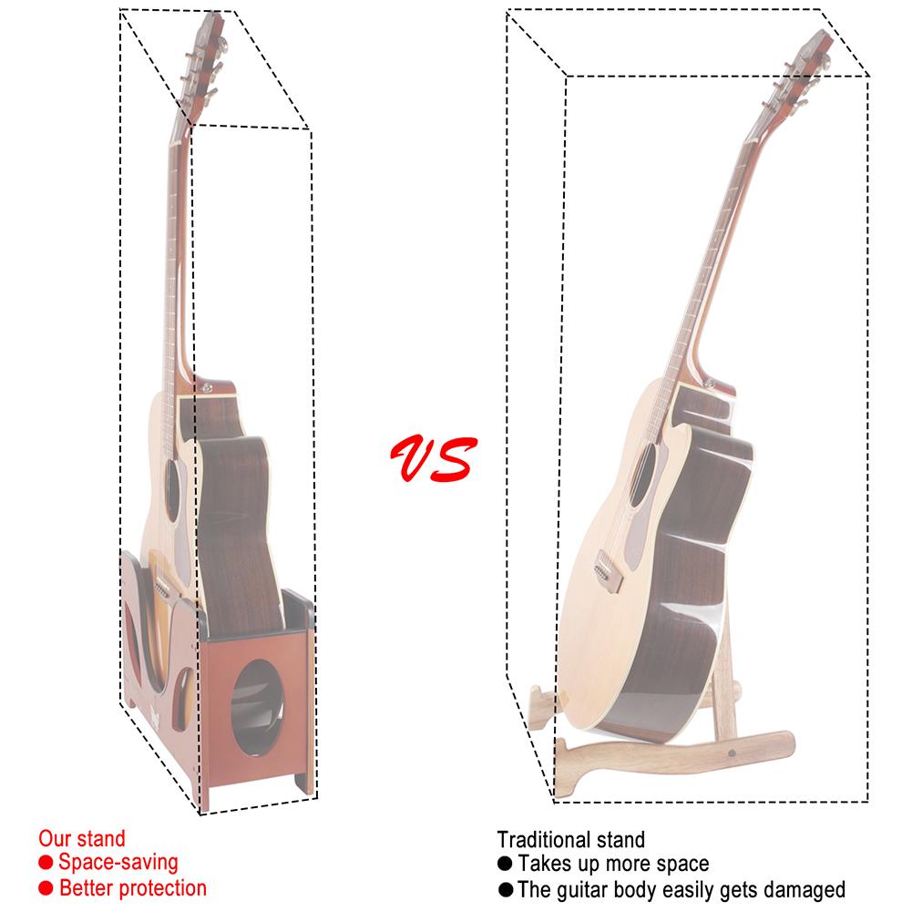 Guitar Stand Universal Guitar Rack Guitar Floor Stand Instrument Stand for Acoustic and Electric Guitars Bass Ukulele