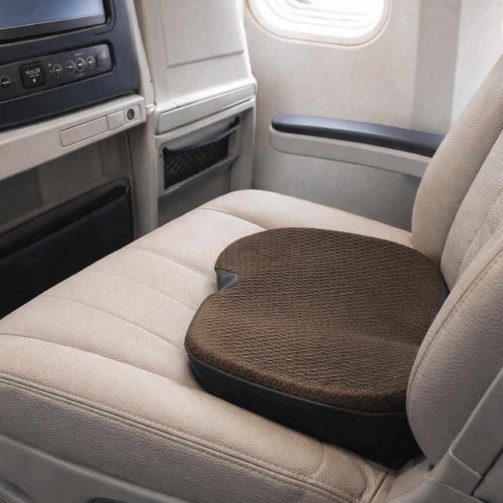 Breathable Car Seat Cushion Seat Raising Lower Back Support Pad Lumbar Support Pillow Truck Seat