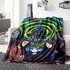 Custom Name Sally Face Theme Printed Blanket - Perfect for Couch, Bed, Travel & Outdoor Use | Machine Washable, Cozy & Durable.