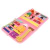 Montessori Sensory Toy Preschool Toddler Activities Educational Basic Skills Board for Kids