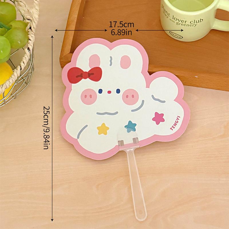 1/5/10pcs Cartoon Fan Kapibala Fans Portable Animal Fans Cool Summer Fan Handheld Fan Wedding Hand Fans for Women Abanico