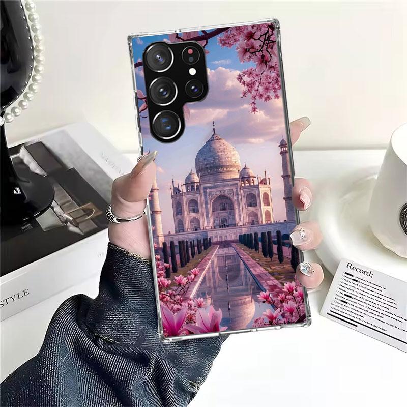 Islam Muslim Mosque For Samsung Galaxy S25 S24 S23 S22 Ultra Phone Case S21 Plus S20 FE S10 + S25Edge Fundas Cover Coque