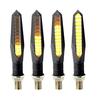 2 Stücke Motorrad 12 LED Blinker Licht Anzeige Blinker Lampe Bernstein