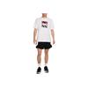Nike Letter Brand Logo Print Round Neck Drop Shoulder Loose Short Sleeve T-Shirt Men T-Shirt White HJ0578-100
