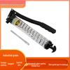 Caterpillar Transparent Grease Gun - High Pressure Manual Injector with Zipper Cartridge, Single/Double Pressure Rod.