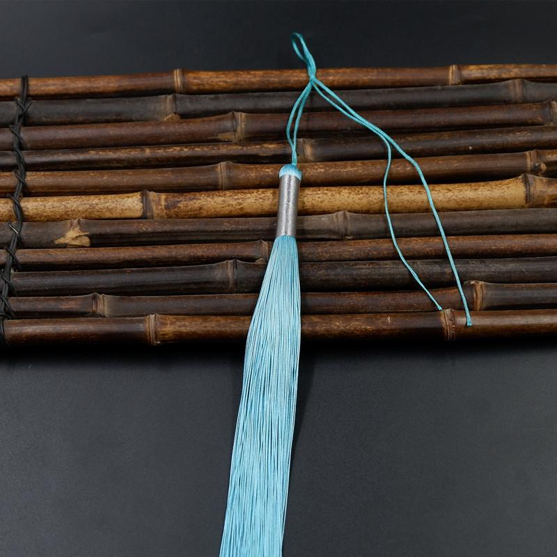 25Cm Fringed Suizi Ancient Clothing Hanfu Pressure Placket Waist Pendant Large Fan Guqin Sword Pendant Hanging Ear