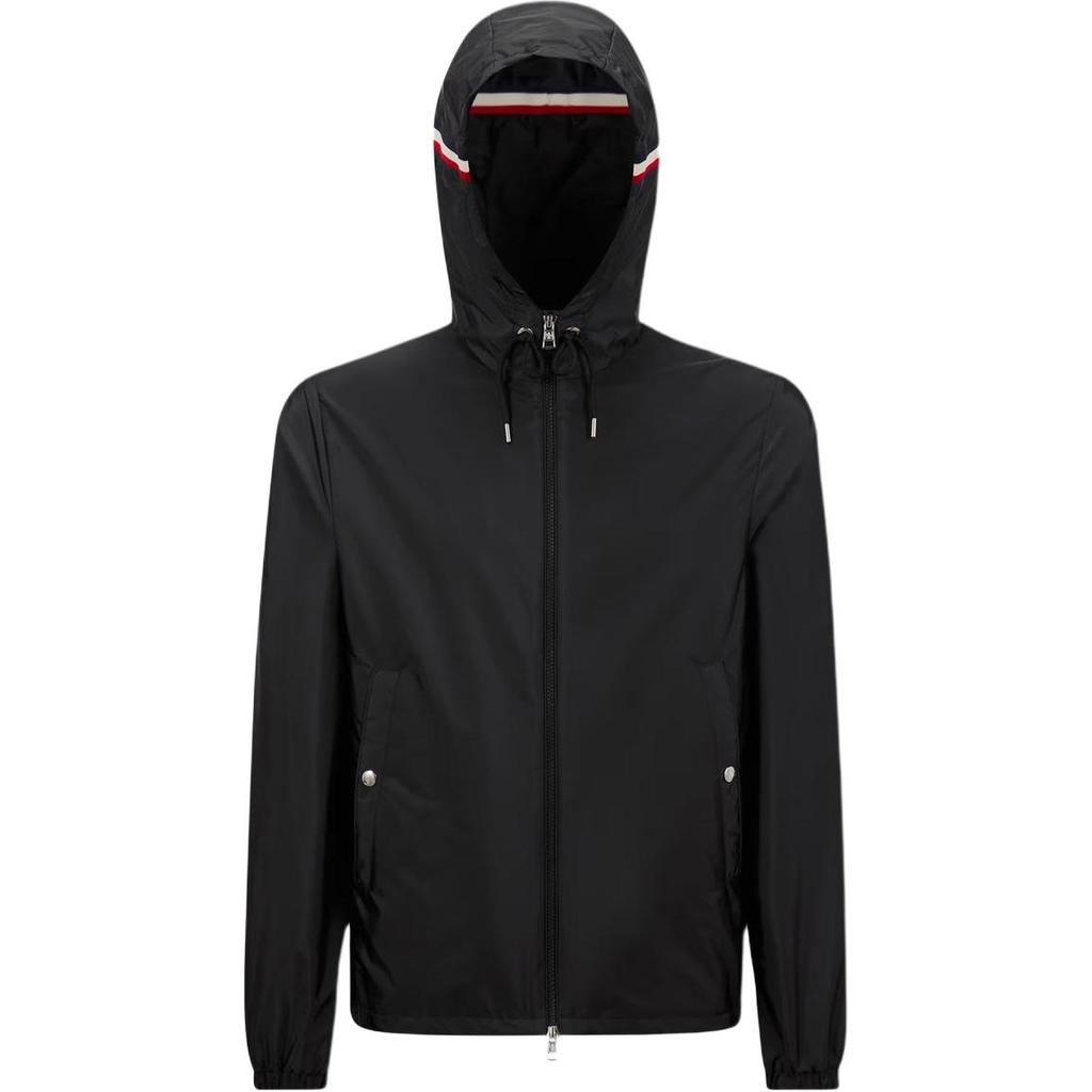 Moncler Jackets Men's Black Hooded (Non-detachable) Moderate 0911A7370054155999