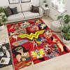 Wonder Woman pattern rug, suitable for living room, bedroom, bedside, balcony and other places, Nordic style decorative rug,