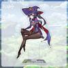 16cm Height Acrylic Large Stand-up Display Featuring Characters From Mondstadt and Liyue In Genshin