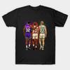 Asiatische Größe Baumwolle Unisex T-Shirt Druck T-Shirt Nba Legenden T-Shirt No-Cut Druck Normale Passform