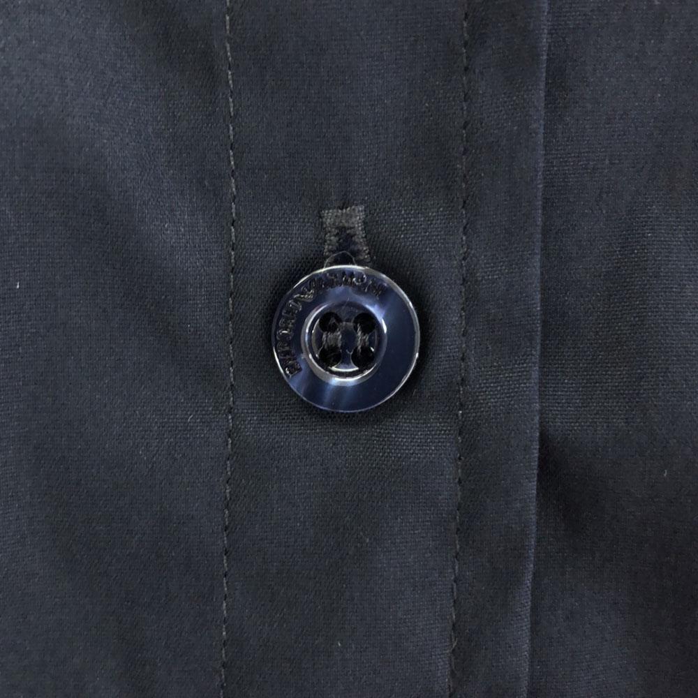 unused Emporio Armani Long sleeve shirt 46.5" Navy Kid's Used