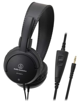 Headphones Wired for TV with Volume Controller Black Audio-Technica ATH-350TV