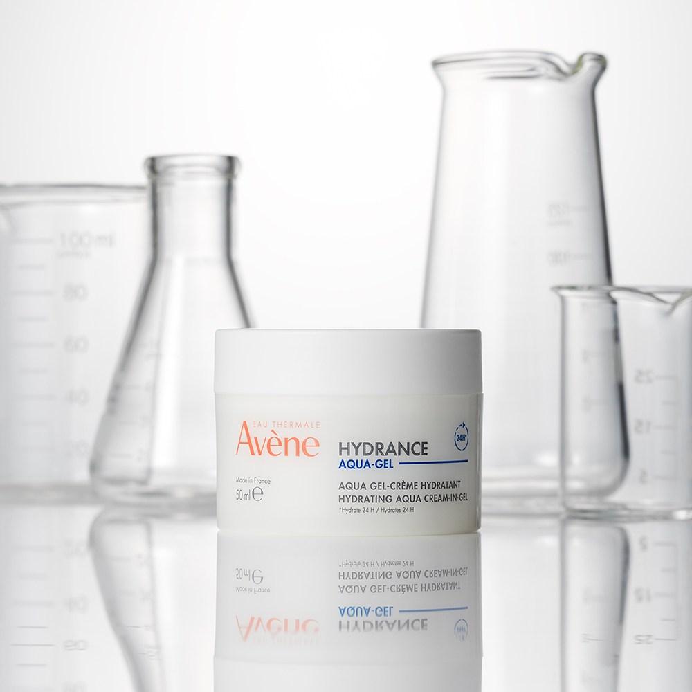 Avene Idrance Aqua Cream-in-Gel Moisturizing Cream EX 50ml + 20 Cotton Pads, 1 Set