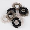 9-Piece Hair Ties, High-Elasticity, Transparent Telephone Line Design, Hair Bands for Ponytail