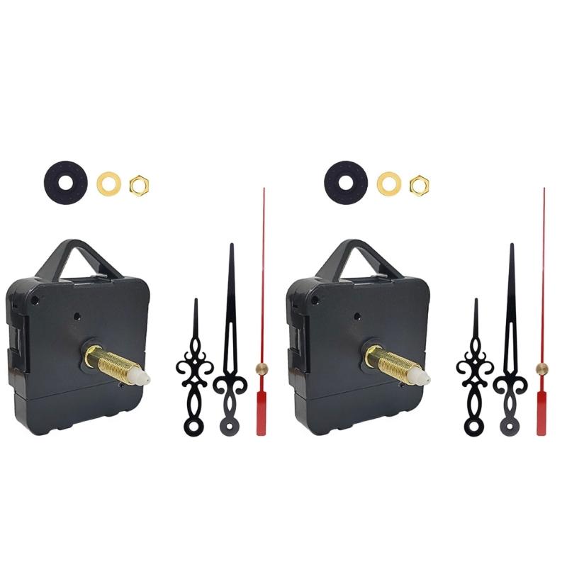 32mm Long Shaft  Clock Movement Replacement Set for Home Office and Workshop Clock Repairs