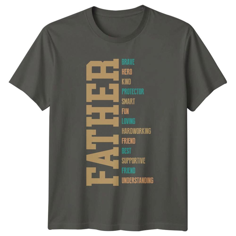 Brave Hero Kind Protector Father TShirt Fathers Day Gift Unisexs Unisexs S