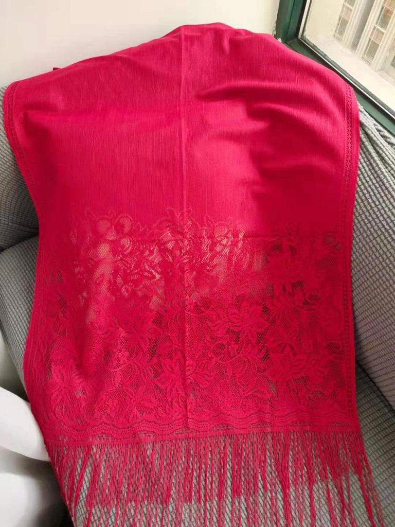 Şal elegant din dantelă pentru mirese, domnişoare de onoare şi îmbrăcăminte ocazională