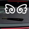 Reflective Cartoon Wing Sticker for Rearview Mirror, Tail, and Windshield