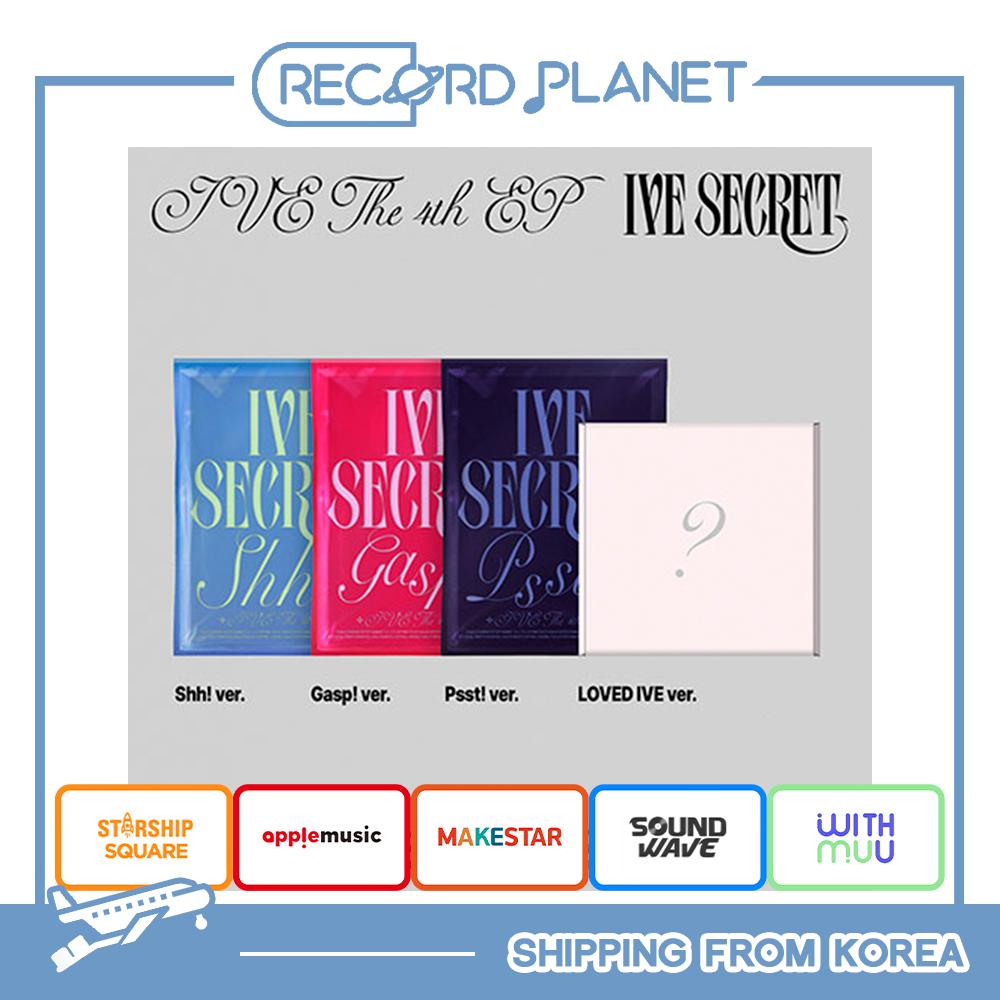 [Pre-ordine] IVE il 4° EP [IVE SECRET] (VER SET / LOVED IVE ver.) [POB] SET (SoundWave)