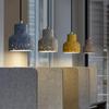 Nordic Creative Colorful Terrazzo Pendant Light Semi Translucent Bedside Lamp Led Coffee Shop Restaurant Decor Fixture Torch