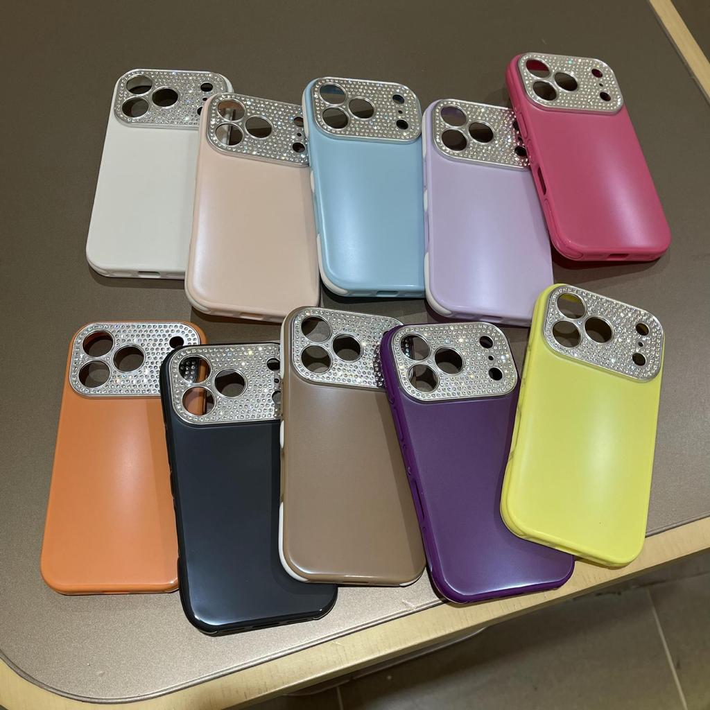 Luxuriöses Diamant-Objektivgehäuse für iPhone 17 Pro Max: Verwandelt das iPhone 16 sofort in ein 14/15.